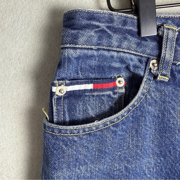 Vintage Tommy Hilfiger Women’s High-Waisted Jeans Made in Macau 1990 Y2K size 7 - Picture 12 of 16
